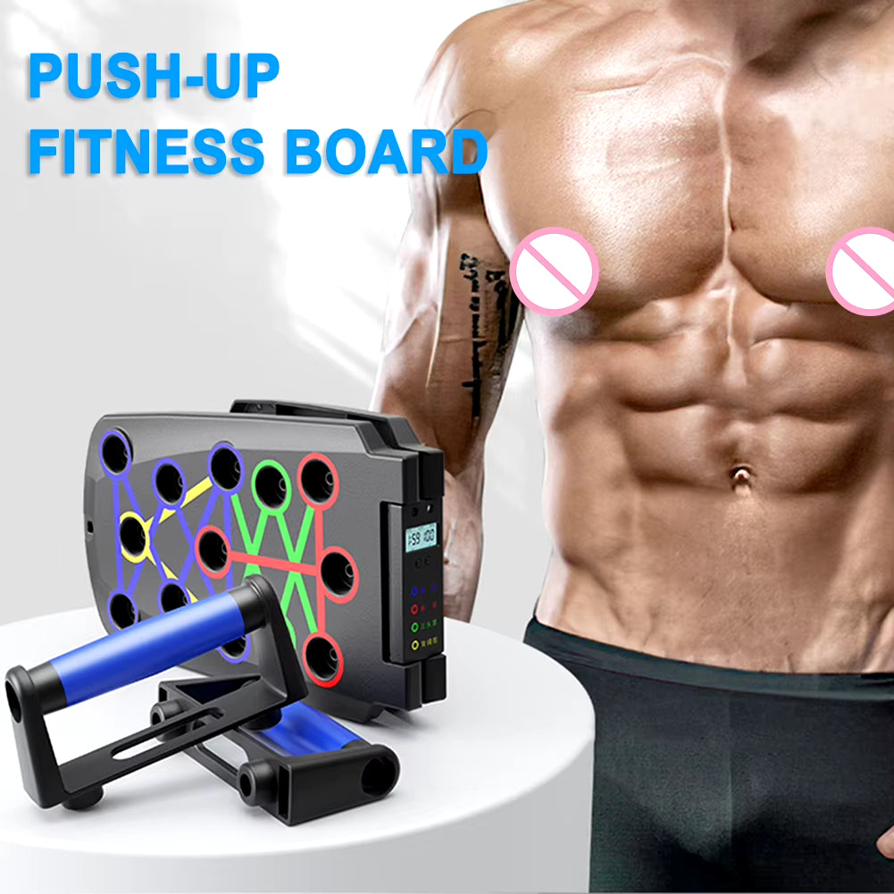 Portable Multifunctional Push-Up Board Foldable Push Ups Flexion Table Fitness Training Device Push-Up Machine Gym Equipment